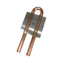 2-проходная холодная пластина из медной трубы Охлаждающая пластина FSW